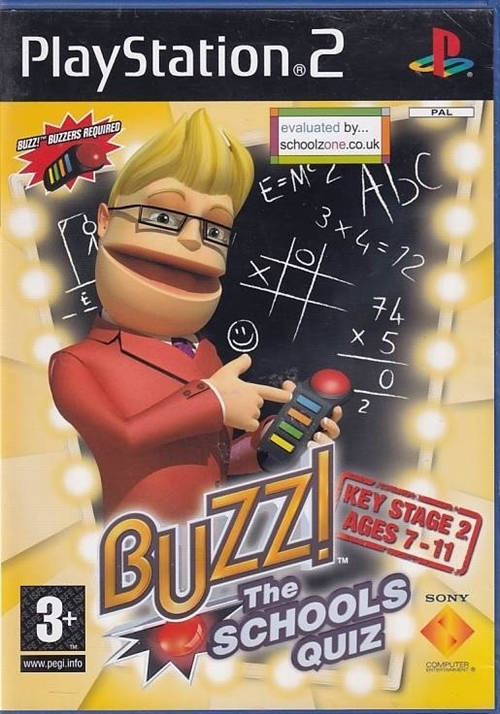 Buzz the Schools Quiz - PS2 (B Grade) (Used) (eng)